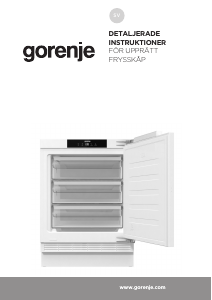 Bruksanvisning Gorenje FIU609EA1 Frys