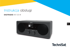 Instrukcja TechniSat DigitRadio 451 CD IR Radio