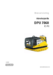 Bruksanvisning Wacker Neuson DPU 7060F Vibratorplattor