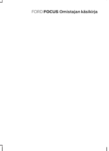 Käyttöohje Ford Focus (2011)