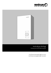 Instrukcja Brötje WBS 14-22 E EcoTherm Kompakt Kocioł gazowy