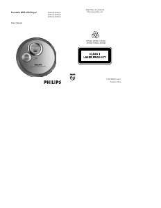 Manual Philips EXP3363 Discman