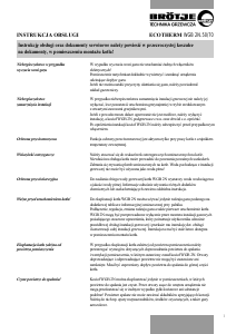 Instrukcja Brötje WGB 2N.50-70 EcoTherm Kocioł gazowy