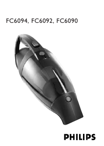 Hướng dẫn sử dụng Philips FC6090 Máy hút cầm tay