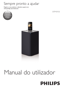 Manual Philips DTM3155 Altifalante de base