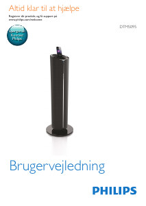 Brugsanvisning Philips DTM5095 Højttalerdock