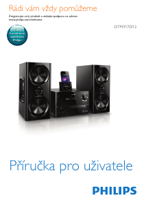 Manuál Philips DTM3170 Stereo souprava