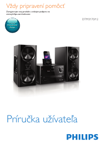 Návod Philips DTM3170 Stereo súprava