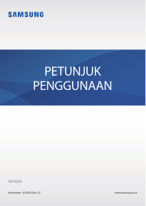 Panduan Samsung SM-R220 Galaxy Fit2 Pelacak Aktivitas