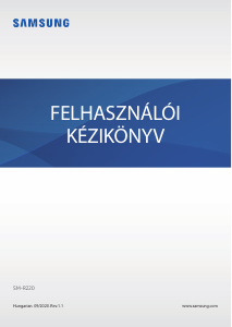 Használati útmutató Samsung SM-R220 Galaxy Fit2 Tevékenységkövető