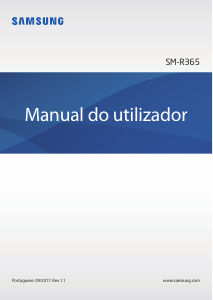 Manual Samsung SM-R365 Ger Fit 2 Pro Rastreador de atividade