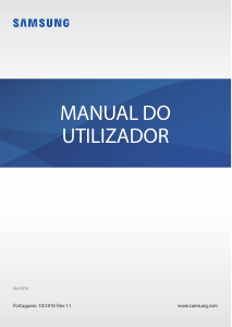 Manual Samsung SM-R370 Galaxy Fit Rastreador de atividade