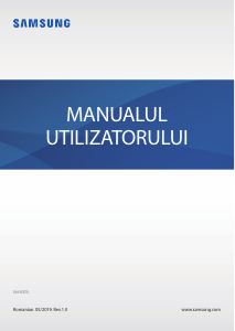 Manual Samsung SM-R375 Galaxy Fit Tracker de activități