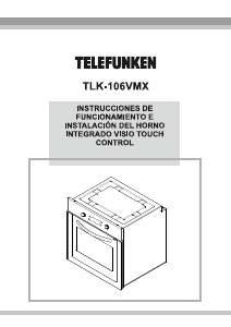 Manual Telefunken TLK-106VMX Forno