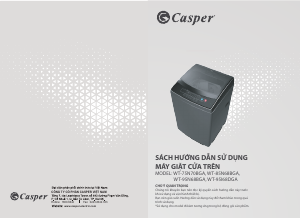 Hướng dẫn sử dụng Casper WT-95I68DGA Máy giặt