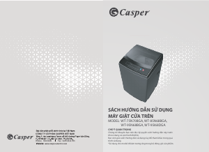 Hướng dẫn sử dụng Casper WT-95N68BGA Máy giặt