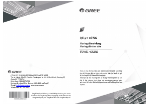 Hướng dẫn sử dụng Gree FDWK-4053h5 Quạt