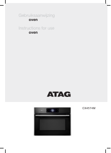 Handleiding ATAG CX4574M Oven