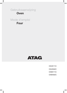 Mode d’emploi ATAG OX4511C Four