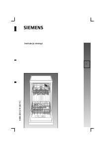 Manual Siemens SF55M230EU Dishwasher