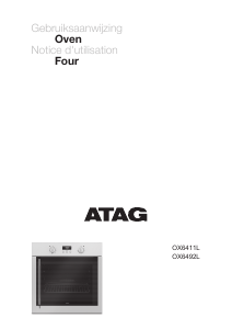 Mode d’emploi ATAG OX6411LL Four