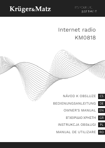 Manual Krüger and Matz KM0818 Radio