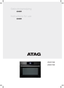 Handleiding ATAG ZX4574M Oven