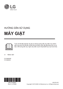 Hướng dẫn sử dụng LG FV1450S3V Máy giặt