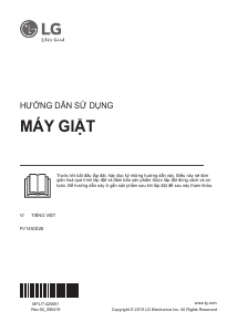 Hướng dẫn sử dụng LG FV1450S2B Máy giặt