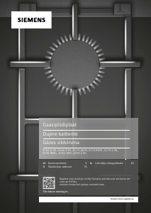 Kasutusjuhend Siemens EC6A5HB90D Pliidiplaat