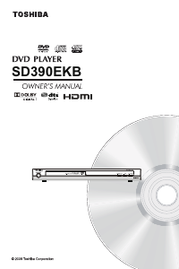 Handleiding Toshiba SD390 DVD speler