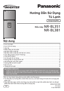 Hướng dẫn sử dụng Panasonic NR-BL381 Tủ đông lạnh