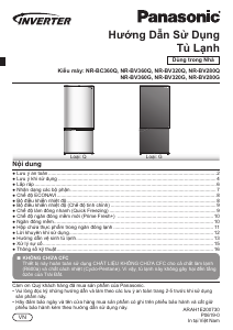 Hướng dẫn sử dụng Panasonic NR-BV320G Tủ đông lạnh
