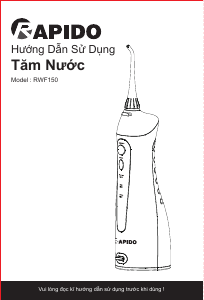 Hướng dẫn sử dụng Rapido RWF150 Máy xỉa răng
