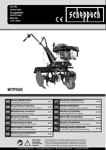 Handleiding Scheppach MTP560 Cultivator