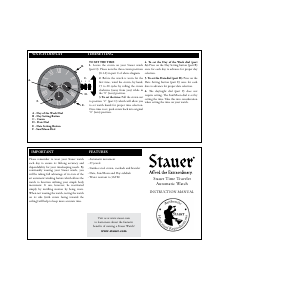 Manual Stauer 49424 Watch