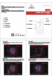 Hướng dẫn sử dụng Zadez G-151M Con chuột