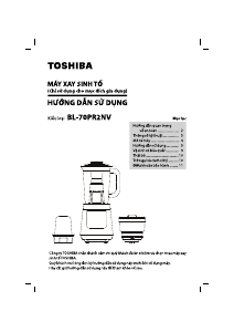 Hướng dẫn sử dụng Toshiba BL-70PR2NV Máy xay sinh tố