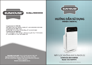 Hướng dẫn sử dụng Sunhouse SHD-15AP9715 Máy lọc khí