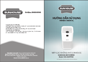 Hướng dẫn sử dụng Sunhouse SHD-60AP9760 Máy lọc khí