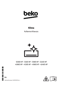 Kullanım kılavuzu BEKO 42465 HP Klima