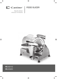 Manuál Catler FS 9010 Kráječ