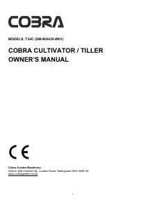 Handleiding Cobra T24C Cultivator