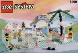 Manual Lego set 6409 Town Island arcade
