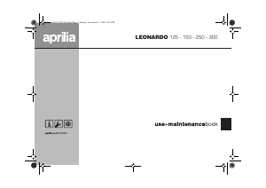 Handleiding Aprilia Leonardo 300 (2006) Scooter