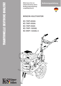 Bedienungsanleitung Könner & Söhnen KS 7HP-950A Kultivator