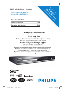 Mode d’emploi Philips DVDR3575H Lecteur DVD