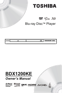 Handleiding Toshiba BDX1200KE Blu-ray speler