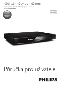 Manuál Philips DVP2880 Přehrávač DVD