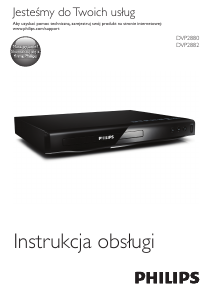 Instrukcja Philips DVP2880 Odtwarzacz DVD